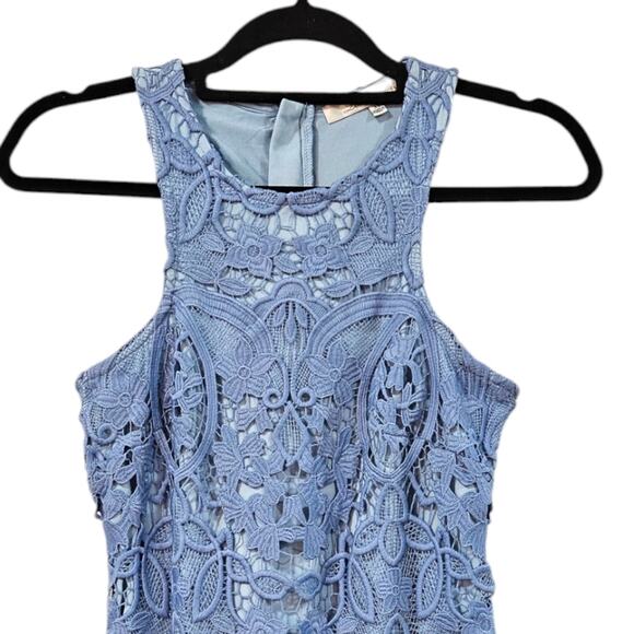 Lovers + Friends Caspian Shirt Lace Dress Size XS - Picture 3 of 7